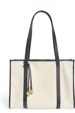 Sandro Cotton Canvas Tote Bag