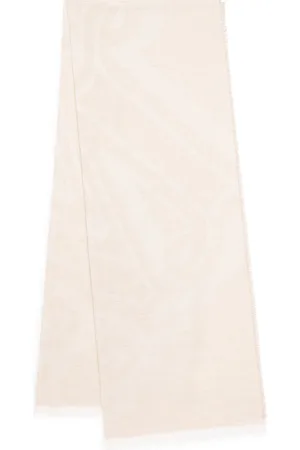 Max Mara Wool-Silk Jacquard Stole