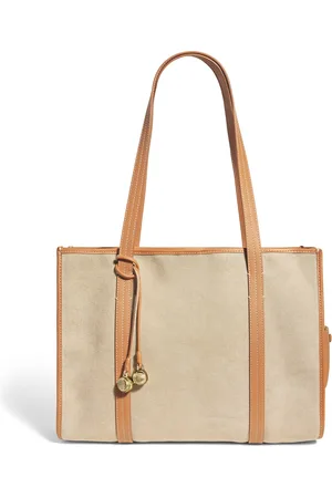 Sandro Cotton Canvas Tote Bag