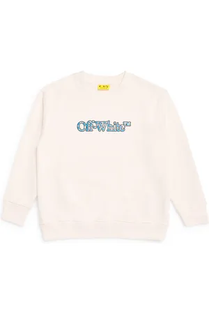 OFF-WHITE Cotton Metallic Logo Sweatshirt