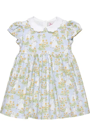 FrenchTrotters Cotton Floral Bella Bunny Dress