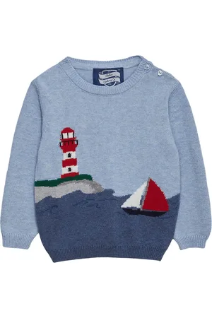 FrenchTrotters Cotton Lighthouse Sweater