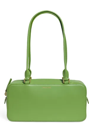 VERONICA BEARD Leather Boxy Shoulder Bag