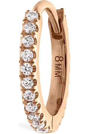 Maria Tash Diamond Eternity Single Hoop Earring