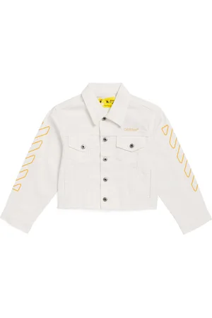 OFF-WHITE Denim Logo Jacket