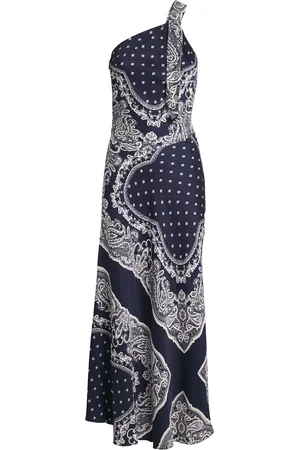 Sandro Bandana Print Maxi Dress
