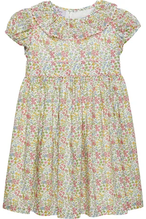 FrenchTrotters Cotton Liberty Print Lilibet Dress