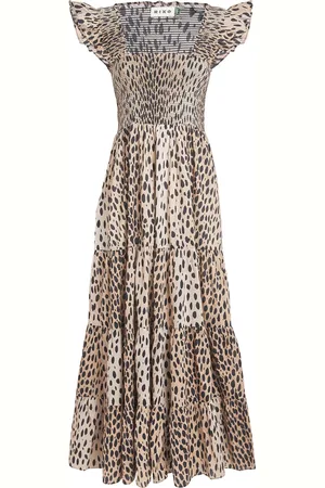 RIXO London Tiered Kendall Maxi Dress