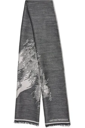 Emporio Armani Jacquard Horse Stole