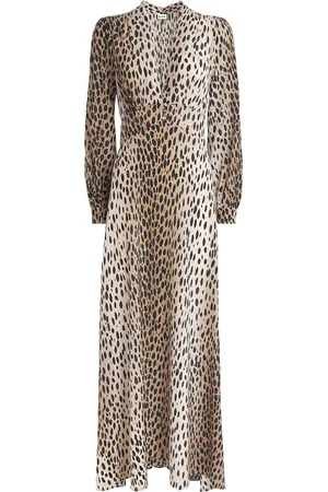 RIXO London Silk Emory Maxi Dress