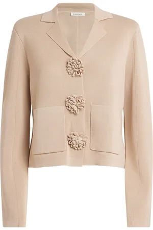 By Malene Birger Appliqué Rosa Cardigan