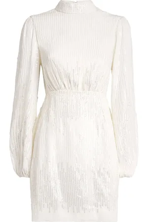 RIXO London Sequinned Lara Mini Dress