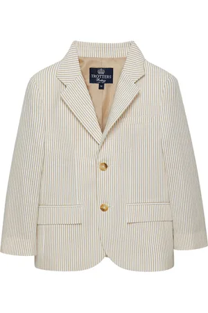 FrenchTrotters Cotton Stripe Sebastian Blazer