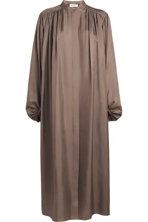 Rohe Silk Pleated Midi Dress