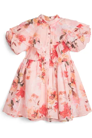 Petite Amalie Cotton Peony Dress