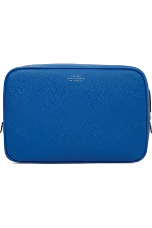 SMYTHSON Panama Leather Tech Organiser Pouch