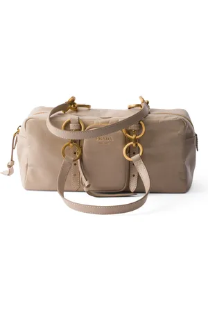 Prada Medium Leather Dangle Top-Handle Bag