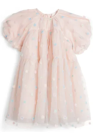 Petite Amalie Tulle Rosebud Dress