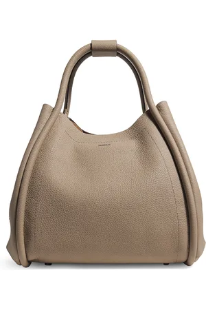 Max Mara Small Leather Marine Top-Handle Bag