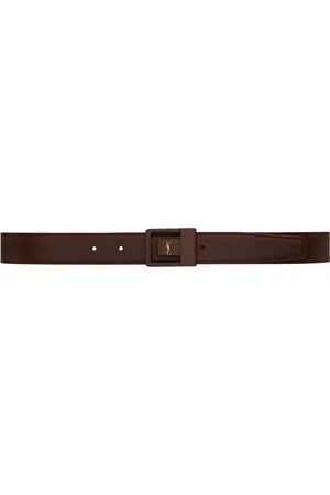 Saint Laurent Calfskin Boucle La 66 Belt