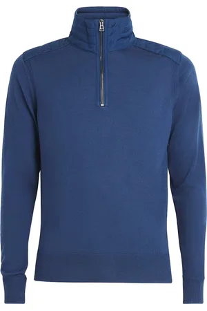 Belstaff Wool Kilmington Quarter-Zip Sweater