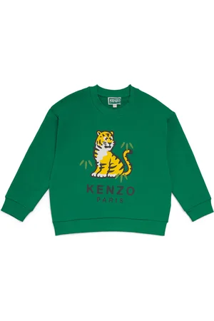 Kenzo Cotton Cartoon Tiger Sweatshirt