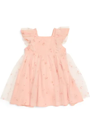 Tartine Et Chocolat Tulle Floral Dress