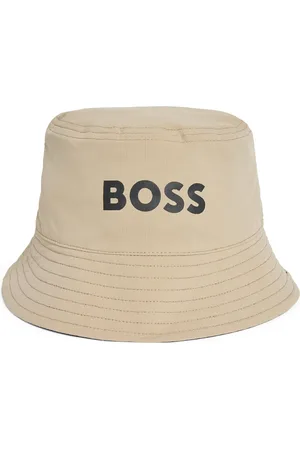 HUGO BOSS Logo Reversible Bucket Hat
