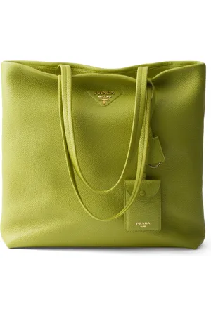 Prada Large Leather Tote Bag