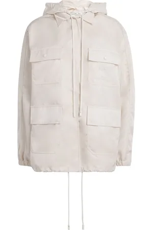 Carven Nylon Hooded Parka Jacket