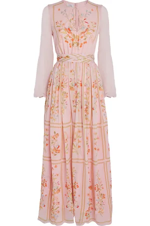 Giambattista Valli Silk Floral Maxi Dress