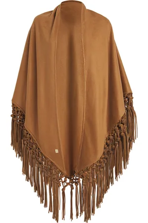 COLOMBO Cashmere Fringe-Detail Shawl