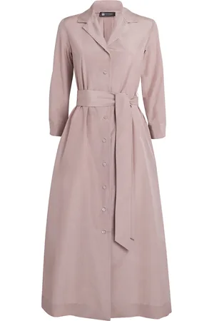 COLOMBO Belted Shirt Dress