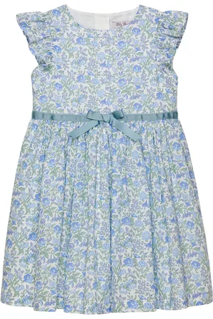 FrenchTrotters Cotton Liberty Print Bluebell Dress