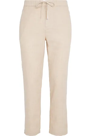 Frescobol Carioca Linen-Cotton Oscar Slim Trousers