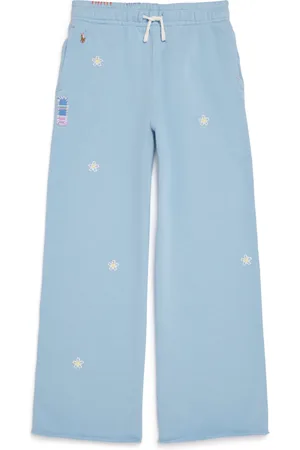 Ralph Lauren Embroidered Daisy Sweatpants
