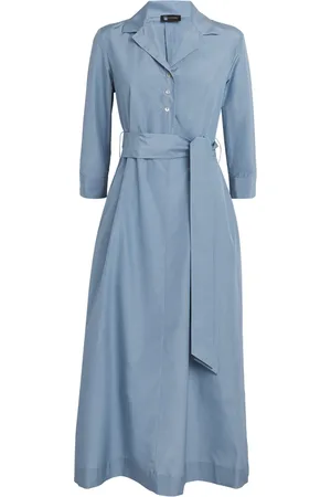 COLOMBO Belted Shirt Dress
