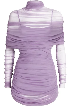 CHRISTOPHER ESBER Tulle Christo Mini Dress