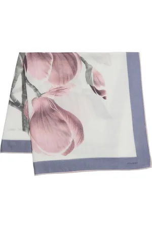 COLOMBO Cashmere-Silk Floral Scarf