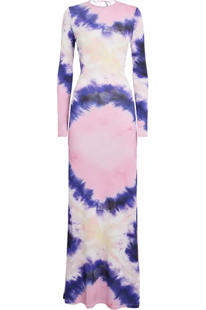 Paco rabanne Jersey Tie-Dye Maxi Dress