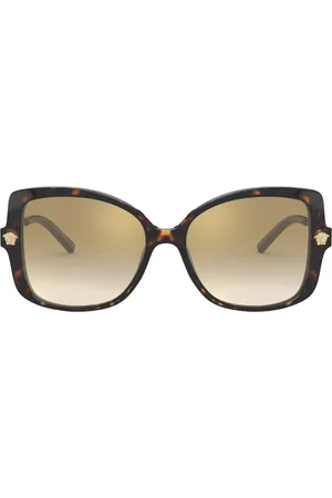 VERSACE Acetate Butterfly Sunglasses