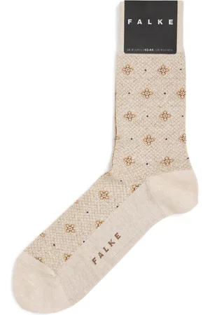 Falke Linen-Blend Mosaic Floor Socks