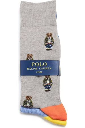 Ralph Lauren Cotton-Blend Polo Bear and Poly Pony Socks