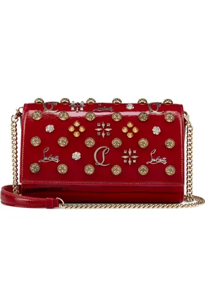 Christian Louboutin Paloma Patent Leather Clutch Bag