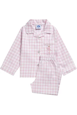 FrenchTrotters Cotton Check Margot Pyjama Set