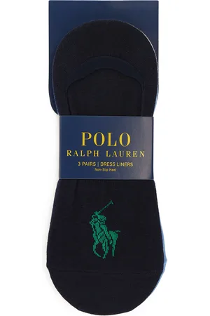 Ralph Lauren Cotton-Blend Polo Pony Invisible Socks