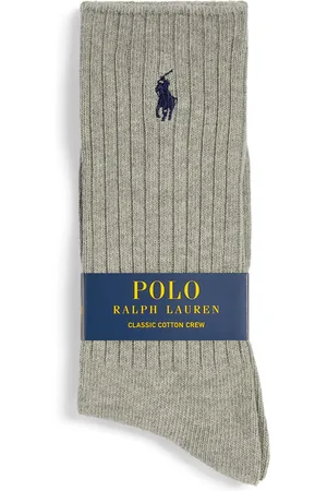 Ralph Lauren Cotton-Blend Classic Crew Socks