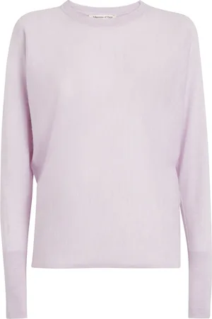 Johnstons Of Elgin Cashmere-Silk Batwing Sweater