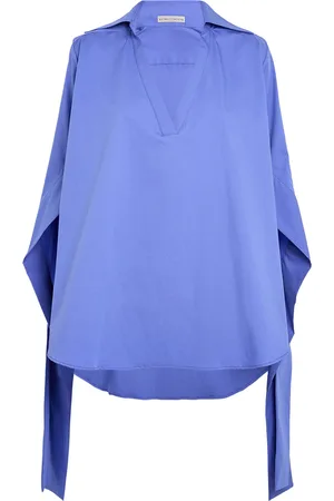 PALMER / HARDING Cotton-Blend Poplin Tandem Shirt
