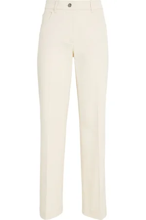 Moncler Stretch-Cotton Straight Trousers